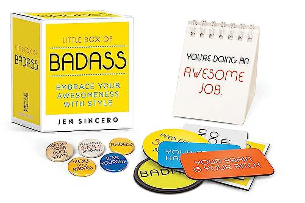 Little Box of Badass: Embrace Your Awesomeness with Style (Paperback) by Jen Sincero