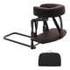 thumbnail image 5 of Kit de masaje de colchón para escritorio y hogar Cómodo y portátil con almohada boca abajo café, 5 of 8