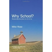 Angle View: Why School?, Pre-Owned (Hardcover)
