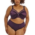 thumbnail image 4 of Goddess Keira Support Underwire Bra (6090),40G,Blackberry, 4 of 5
