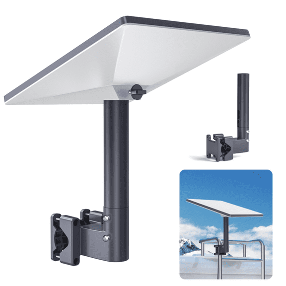 Starlink Mini Mount for RV Roof Yacht Pole Heavy Duty Adjustable Aluminum