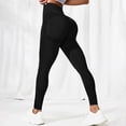 thumbnail image 2 of felwors Seamless Workout Lifting Leggings - Booty Scrunch Gym Leggings for Women (Black, S), 2 of 6