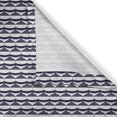 thumbnail image 4 of Ambesonne Traditional Valance Pack of 2, Eastern Chinese Motif, 54"X18", Dark Indigo White, 4 of 5