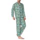 thumbnail image 2 of Balery Dachshund Dog Puppy Pijama para Hombre de Dos Piezas con Manga Larga, Conjunto de Dormir y Descanso Suave con Bolsillos-XX-Large, 2 of 7