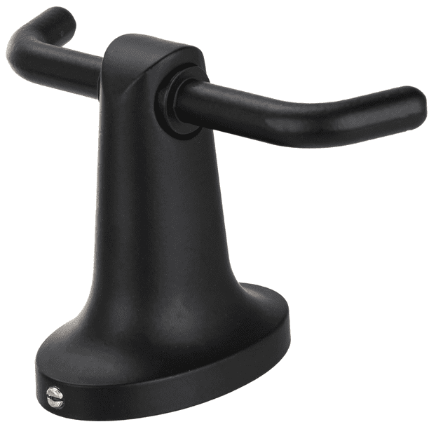 Mainstays Oval Style Steel Robe Hook, Matte Black - Walmart.com