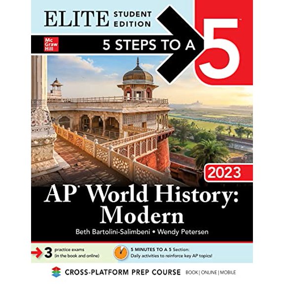 Pre-Owned 5 Steps to a 5: AP World History: Modern 2023 Elite Student Edition (Paperback) 1264467338 9781264467334