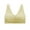 Yellow, variant on Swuxness Women's Push Up Wireless Bra, Womens Bras, Women Solid Color Lightweight Push Up Wide Strap Removable Padding Comfortable Bra Yellow, 38/85ABC