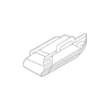 Genuine OE Mercedes-Benz Glove Box Assembly - 463-680-49-91-9045