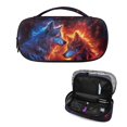 thumbnail image 4 of Jiueut Fire Wolf Insulin Storage Bag Pen Insulin Travel Bag for Diabetics Insulin Bags for Men Storage Bags with Zipper Insulin Pouch for Kids Insulin Pocket with Extra Room, 4 of 7