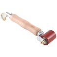 thumbnail image 4 of Seam Roller, 40mm Silicone Seam Roller With 6mm Brass Detail Penny Roller, for PVC/EPDM Single Ply R, 4 of 5