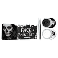 thumbnail image 1 of Pintura Facial y Corporal Halloween en Blanco y Negro, Maquillaje para Disfraces, organizadores de maquillaje., 1 of 7