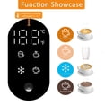 thumbnail image 3 of TOPCHANCES Electric Milk Frother, 4-in-1 Automatic Milk Steamer, 12oz/350ml Frother Machine Warm and Cold Frother for Coffee, Latte, Cappuccino, Hot (White), 3 of 9