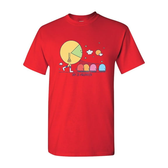 Trick Or Treat BeanePod Artworks Art Funny DT Adult T-Shirt Tee