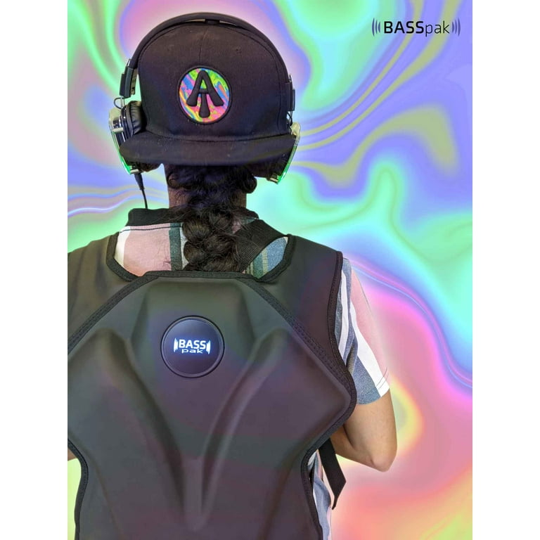BASSpak - Wearable Bass Experience - Pro Tactile Bass Backpack Experience 