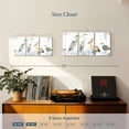 thumbnail image 4 of Elephant Stock Birds Of The Coast Rustic Panel Wall Art - Horizontal Multi Panel Canvas - Living Room Wall Decor - Animal Multi Panel - White And Gray Decor By Tara Reed - 26" x 12", 4 of 8
