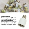 thumbnail image 4 of E27 To E40 Light Socket Adapter, Prevents Burning Professional LED Bulb Base Adapter Copper Contacts Heat Resistance 2pcs 110-240V  for LED Bulbs, 4 of 7