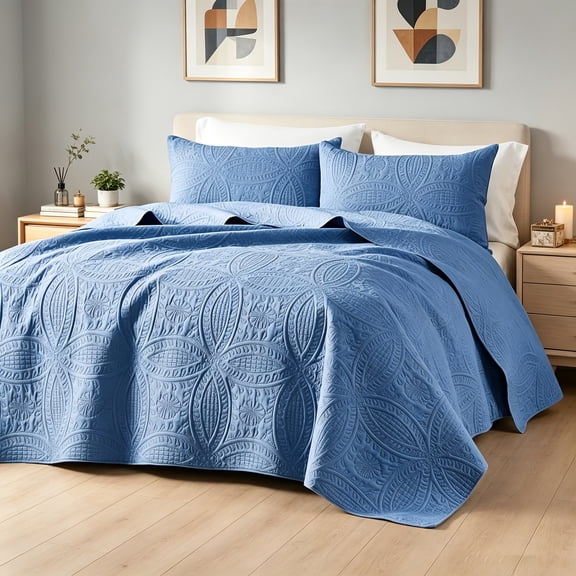 Lightweight Quilt -2pcs twin Bedspread Set, Suitable For Hotel And Dormitory Room Decoration. Made Of Ultra-soft, Lightweight, And High-quality Fabric