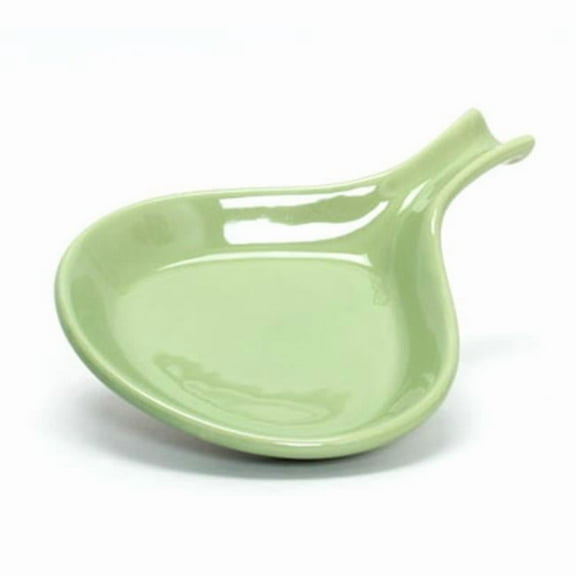 Tuxton China DYP-100 10 in. Fry Pan Server - Butterscotch, Pistachio, Cranberry - 1 Dozen