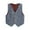 Gray, variant on zbxnLI Boys Suit Vest Plaid V Neck Button Formal Vest Coat Outerwear for Wedding Party Evening Party