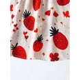 thumbnail image 7 of Amidoa Girls Summer Dresses Short Sleeve A-Line Flowy T-Shirt Floral Print Casual Midi Cotton Sundress,Light Blue Size 3T, 7 of 7