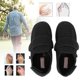thumbnail image 4 of Cómodos zapatos planos ajustables con punta cerrada y espuma viscoelástica para edema diabético (38), 4 of 14
