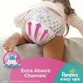 thumbnail image 4 of Pampers Easy Ups Training Underwear Girls 4T-5T (Size 6)19 Count, 4 of 12