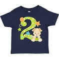 thumbnail image 3 of Inktastic Second Birthday with Cute Puppy and Stars Boys or Girls Toddler T-Shirt, 3 of 5