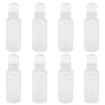 thumbnail image 2 of 15Pcs 50ml Empty Plastic Sample Bottle Container Jar Pot Vial with Lid Perfect for Emollient Water Shower Gel Emulsion, 2 of 7