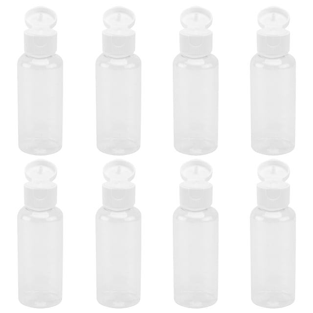 unbranded 15Ud Envases Para Cosméticos Líquidos De 50Ml Plástico Duradero Con Tapa Para Viaje
