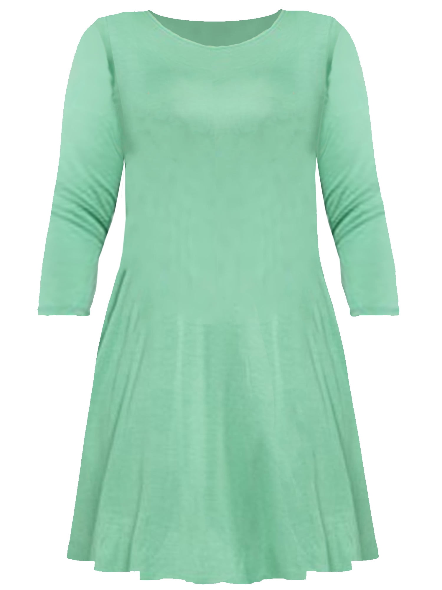 jersey swing dress with pockets