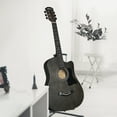 thumbnail image 7 of ADM 38'' Acoustic Cutaway Guitar for Kids Beginner Kit with Free Lessons, Black, 7 of 7