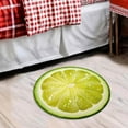 thumbnail image 4 of Hearth & Gear Fruit Diatomaceous Earth Living Room Carpet Wear And Bedroom Rocking Carpet Colorful Throw Blanket Area Rugs 5x7 Soft Throw Blanket Area Rug for Kids Styles Blanket Throw Knitted Throw, 4 of 5