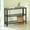 Greige & Black, variant on LEDREM 40-Inch Industrial Console Table, 3-Tier Entryway Table with 2 Mesh Shelves, Narrow Sofa Table for Hallway, Greige & Black
