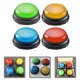 thumbnail image 4 of WORGEOUS 4 Uds. Botones de timbre para juegos de Trivia para niños, zumbadores de respuesta, botón de respuesta de sonido para juegos en el aula, espectáculo nocturno, 4 of 8