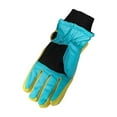 thumbnail image 6 of SGFCWSX Kids Ski Gloves Waterproof with Grip Winter Cycling Gloves for Boys Girls Fleece Lined Thermal Gloves Light Blue Size 9 Years, 6 of 8