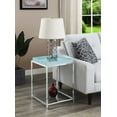 thumbnail image 3 of Convenience Concepts Palm Beach End Table with Tray, Sea Foam, 3 of 3