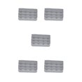 thumbnail image 3 of Minnieouse Correa de extensión Extensores de sujetador Hebilla 4 Gancho Transpirable Práctico Ajustable Íntimos Apretados Gadgets 3 Filas gris Type2 NO2, 3 of 6