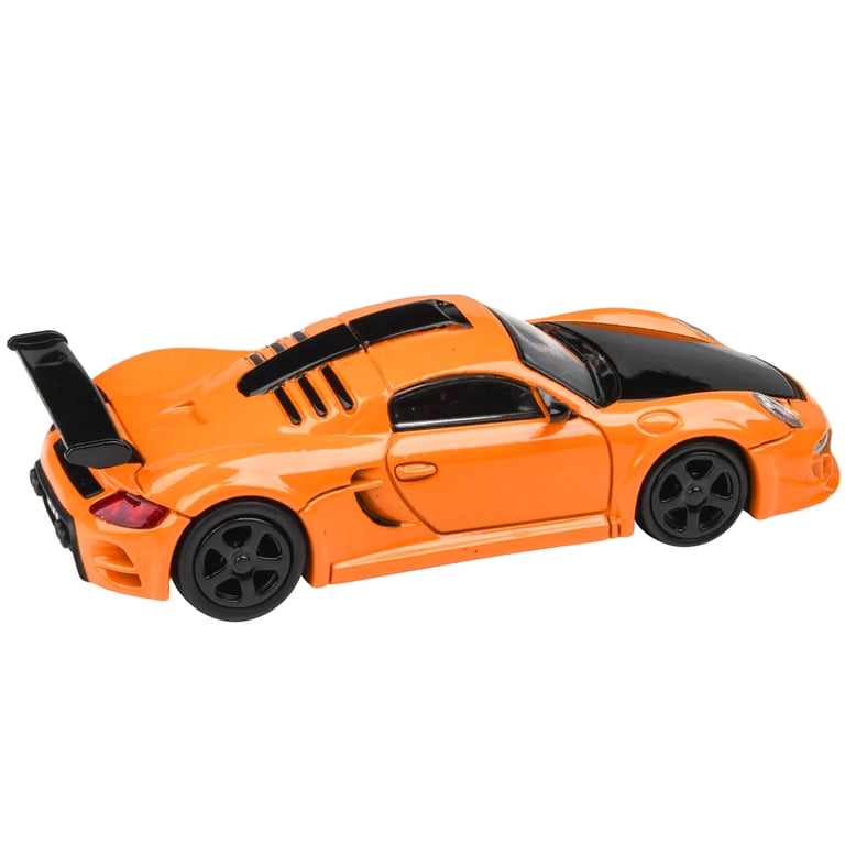 2012 RUF CTR3 Clubsport Orange with Black Hood 1 64 Diecast Model