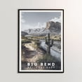 thumbnail image 3 of ELNEIT - Big Bend National Park Poster, Unframed Matte Paper, S17, 3 of 3