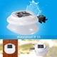 thumbnail image 5 of Paquete de 2 luces solares para canalones, 9 LED brillantes, luces de seguridad inalámbricas impermeables, luz para valla para jardín al aire libre, pared, cubierta de patio, 5 of 7
