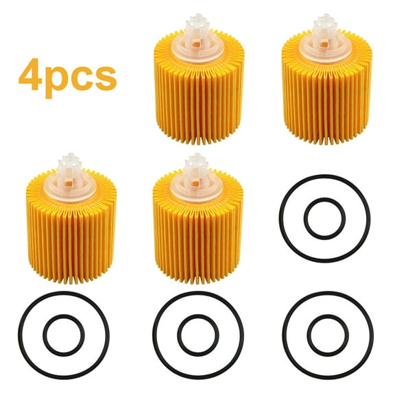 OIL FILTER SET OF 4 FOR TOYOTA COROLLA PRIUS SCION IM XD 04152-YZZA6