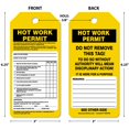 thumbnail image 2 of AccuformNMC 100 Inspection and Status Record Tags by-The-Roll, Hot Work Permit, US Made OSHA Compliant Tags, Waterproof PF-Cardstock, Resists Tears, 6.25"x3", TAR706, 2 of 15