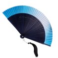 thumbnail image 2 of YAOMOBB Dance Performance Fan Chinese Style Folding Fan with Tassel Hollow Ribs Dance Performance Photo Props (Portable 1 Set), 2 of 7