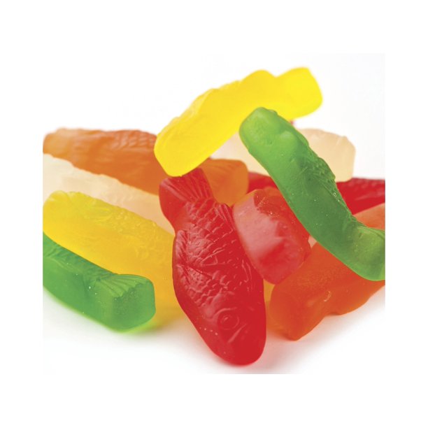Gummi Fish 1 pound Assorted Fruit bulk gummy candy