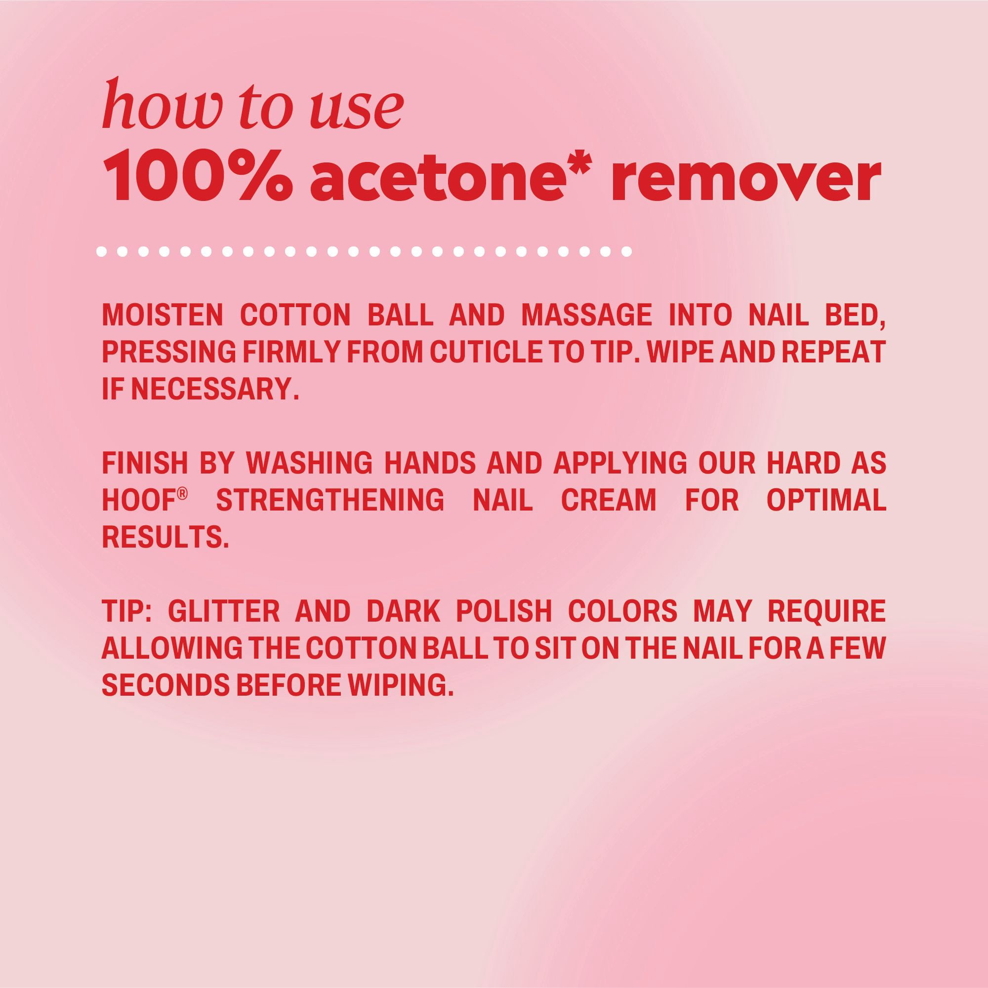 ONYX Professional 100% Acetone* Nail Polish Remover  4 fl oz