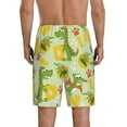 thumbnail image 3 of Bixox Men's Cartoon Dinosaurs printed lightweight casual shorts, soft sleep shorts with pockets., 3 of 7