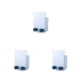 thumbnail image 4 of Organizador de teléfono inteligente Yuarrent Montaje en pared Soporte para controlador de perforaciones Azul 3Conjunto, 4 of 6