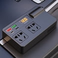 thumbnail image 2 of Bgsha Car Inverter USB 200W Detection DC 12V/24V to AC 220V Converter, 2 of 10