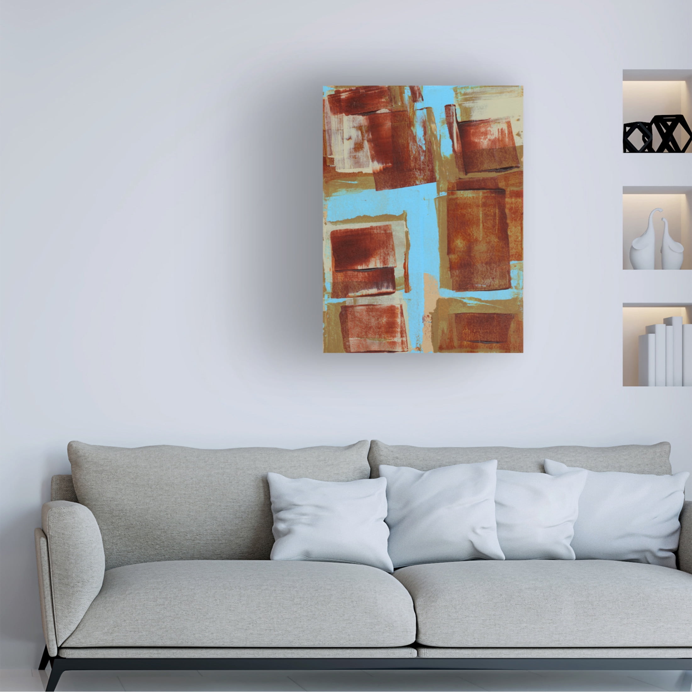 Trademark Fine Art Sharon Gordon High Rise I Canvas Wall Art
