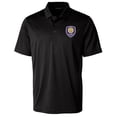 thumbnail image 2 of Men's-Cutter & Buck  Black Orlando City SC Big & Tall Prospect Eco Textured Stretch Recycled Polo, 2 of 3
